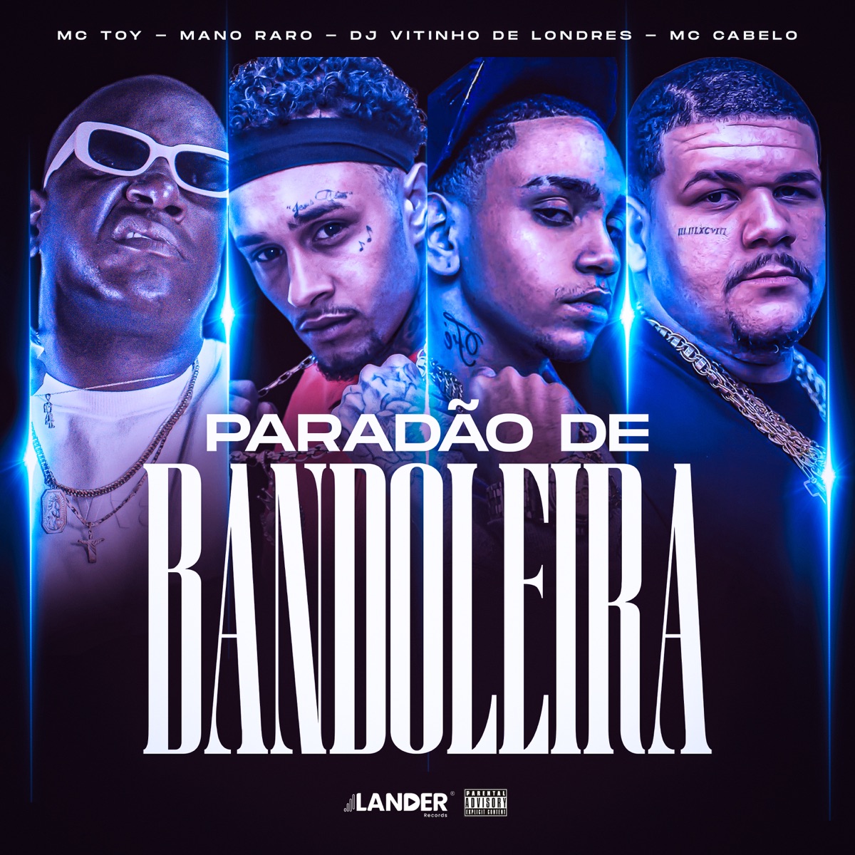 Paradão de Bandoleira - Single by Mano Raro, Mc Cabelo & Mc Toy album cover