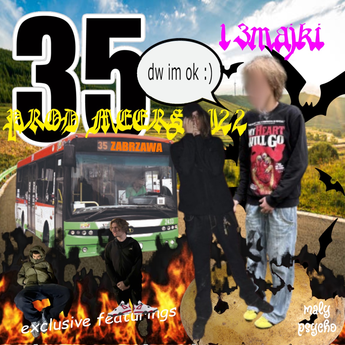 35 - EP by MAJKI & meerski22 album cover