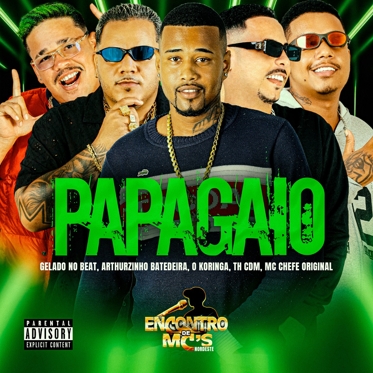Papagaio (feat. MC Chefe Original) - Single by Arthurzinho Batedeira, O koringa & Th CDM album cover