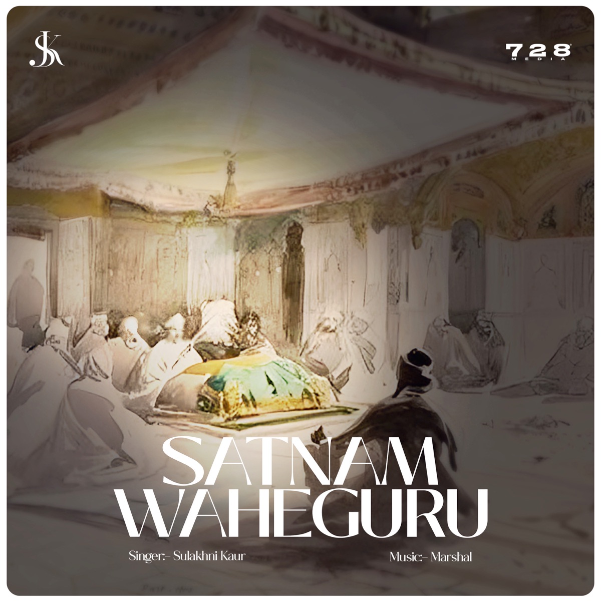 Satnam Waheguru - Single by Sulakhni Kaur & Marshal album cover