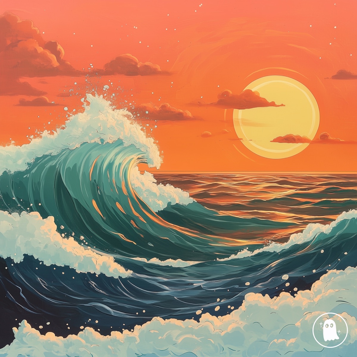 Sunkissed Waves - Single by Tottsea album cover