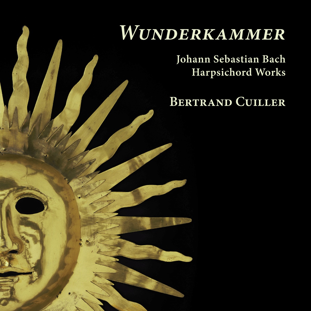 Wunderkammer. Bach: Harpsichord Works by Bertrand Cuiller album cover