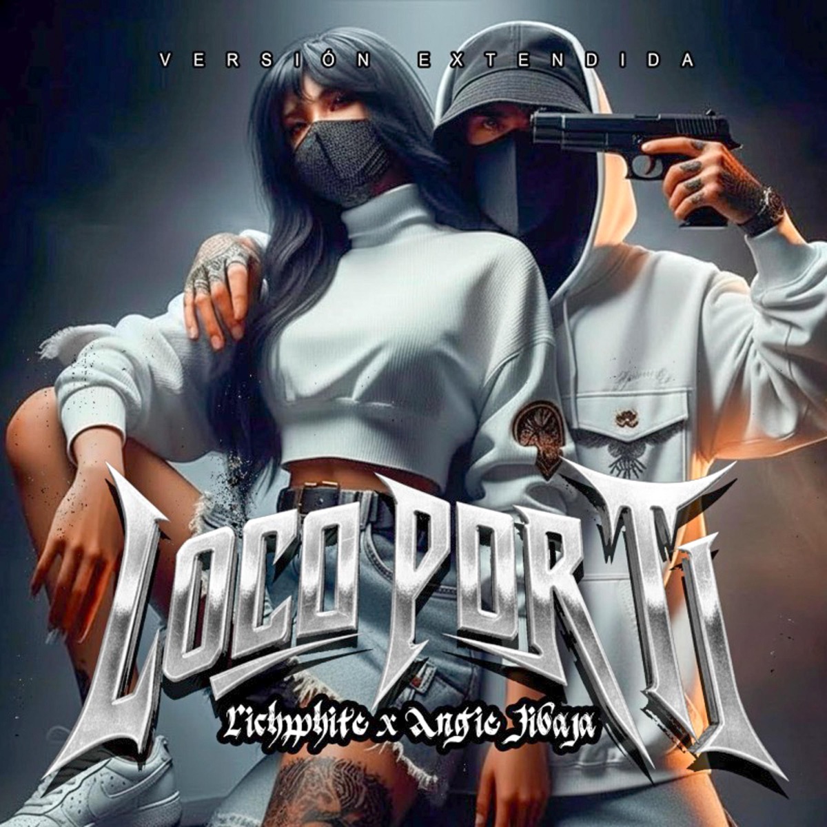 Loco por ti (Extended Version) [feat. Angie Jibaja] - Single by Richwhite album cover
