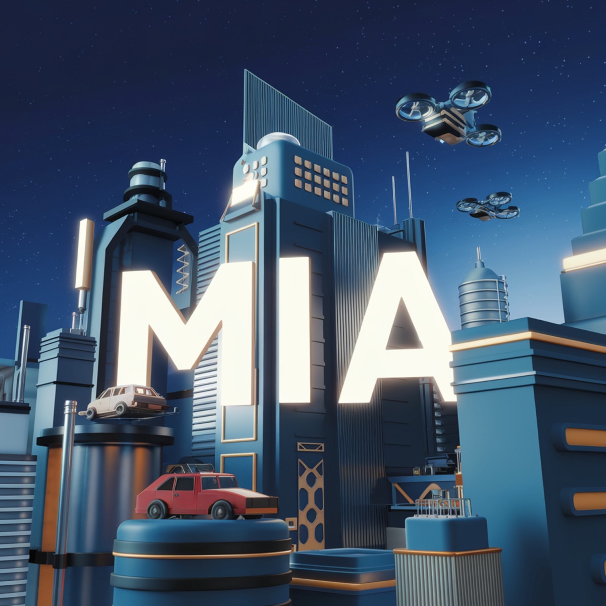 MIA - Single by DMT LEVEL album cover