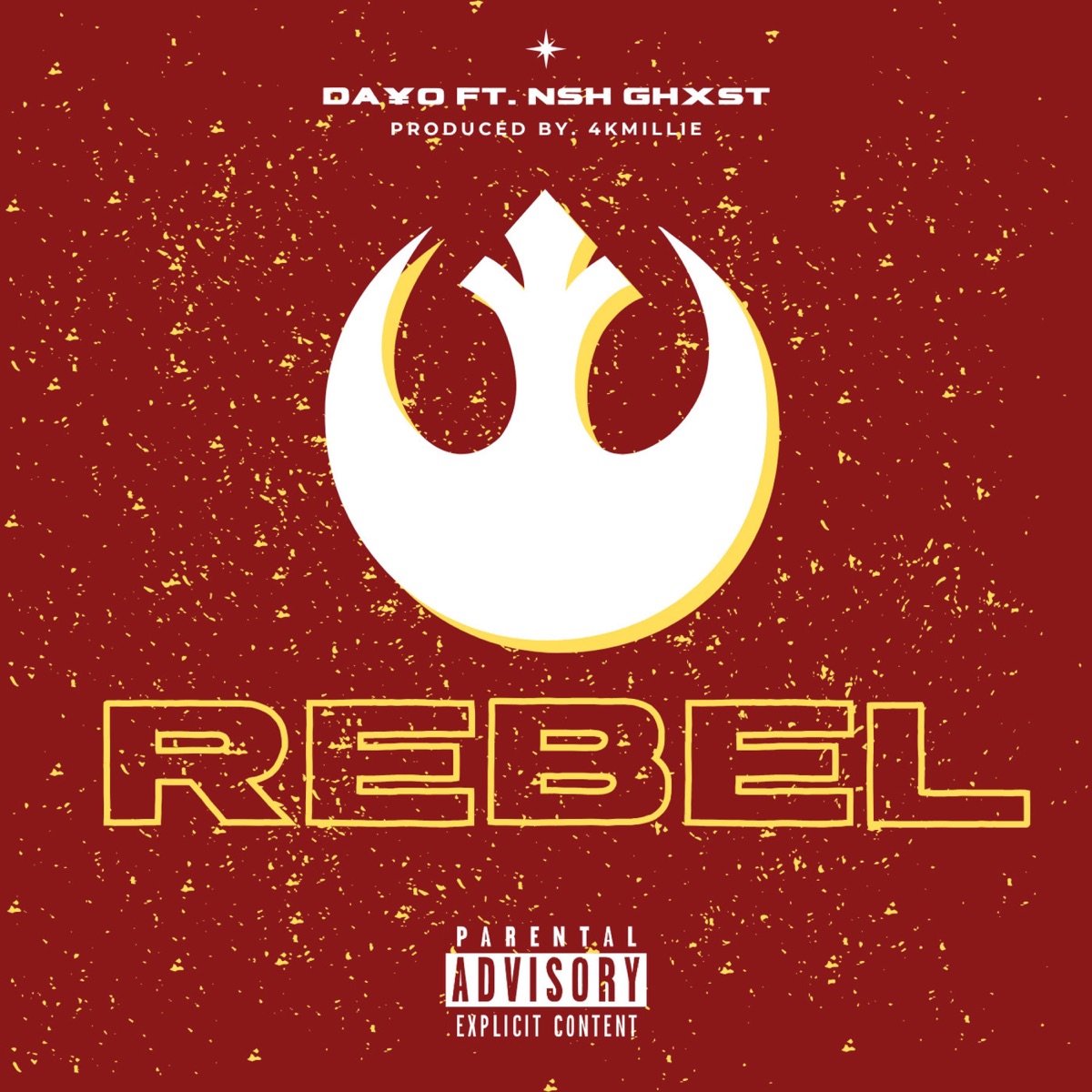REBEL (feat. NSH GHXST) - Single by DA¥O album cover
