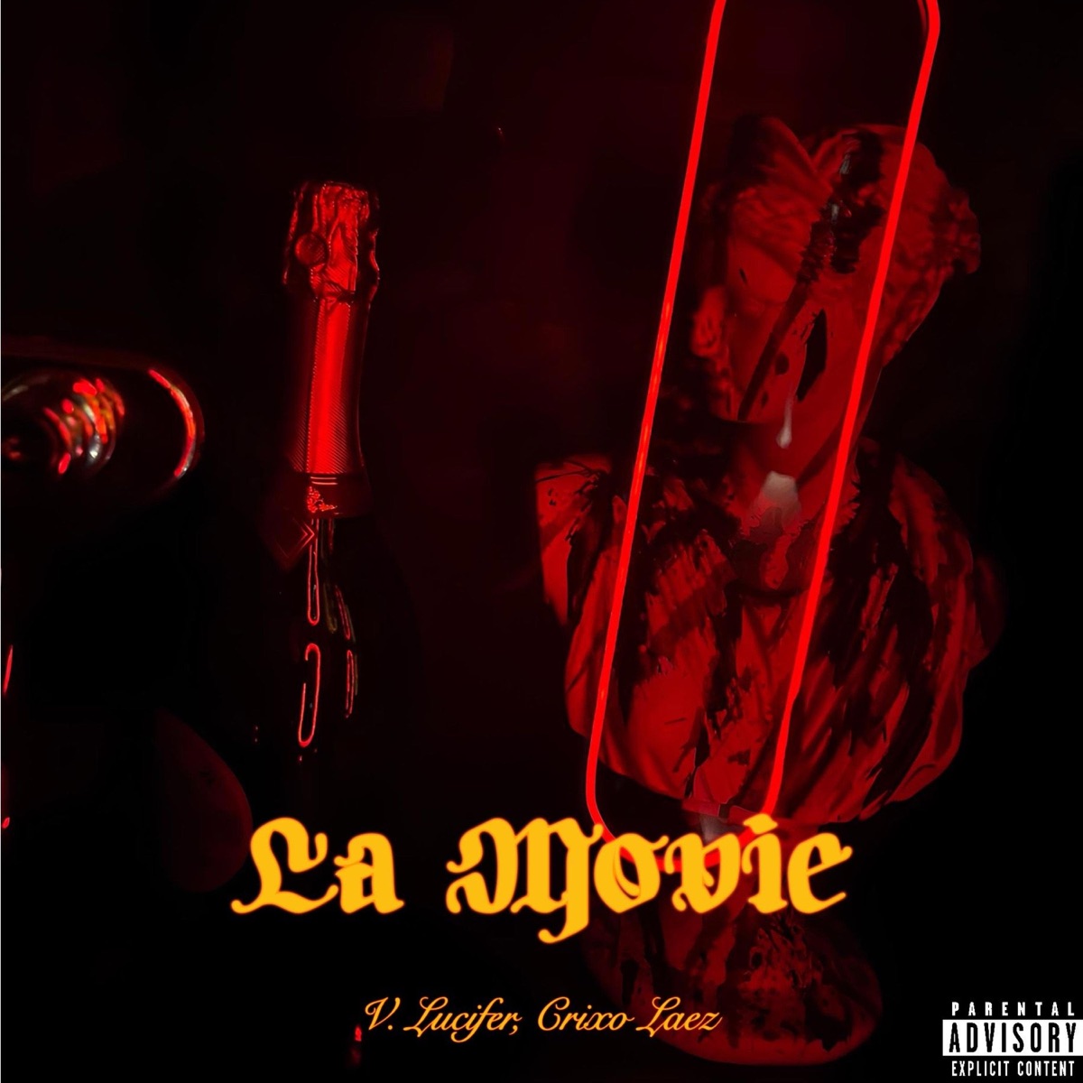 LA MOVIE (feat. Crixo Laez) - Single by V Lucifer album cover