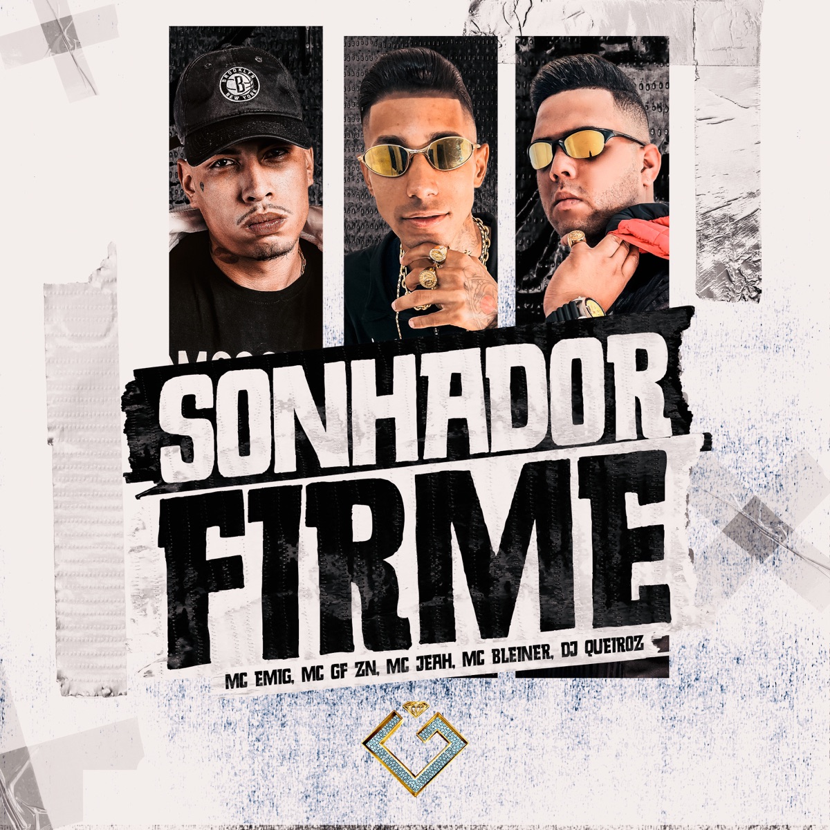 Sonhador Firme - Single by MC Bleiner, MC GF ZN, MC Jeah & MC Emig album cover