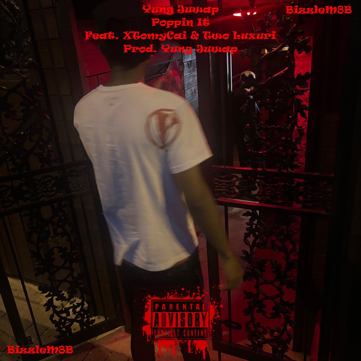 Poppin It (Slowed) (feat. XTomyCai & Two Luxuri) - Single by Yung Juwap album cover