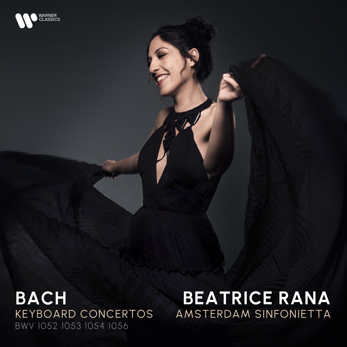 Bach: Keyboard Concertos, BWV 1052, 1053, 1054 & 1056 by Amsterdam Sinfonietta & Beatrice Rana album cover