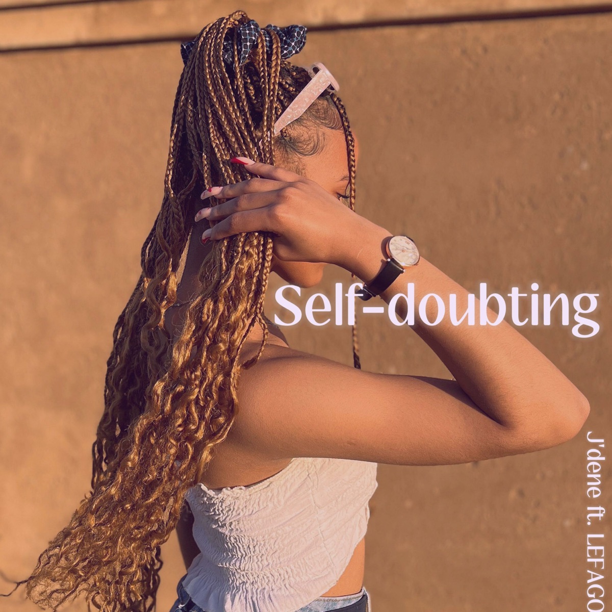 Self-doubting (feat. LEFAGO) - Single by J'dene album cover