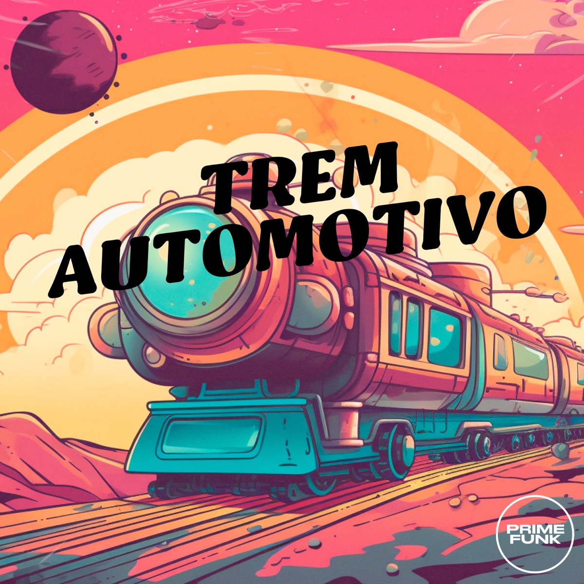 TREM AUTOMOTIVO - Single by DJ MANO MAAX, MC Rondom & Prime Funk album cover