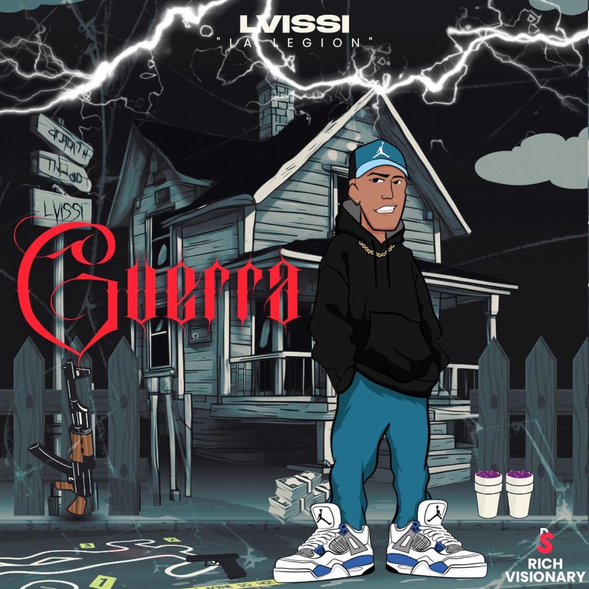 ”Guerra Freestyle” - Single by Lvissi La Legion album cover