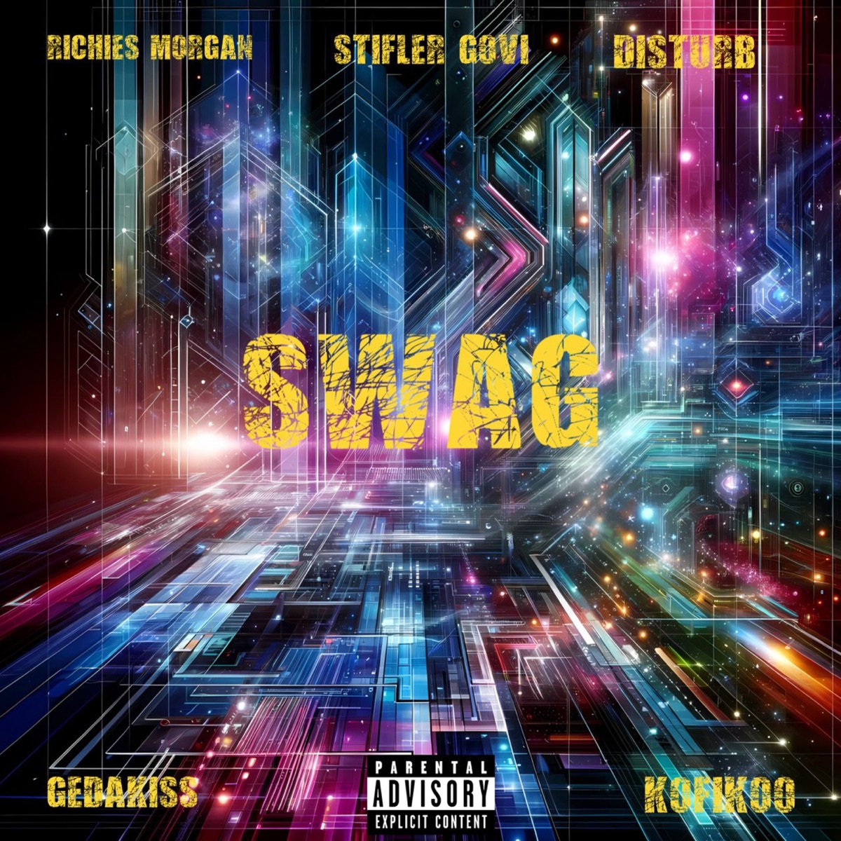 Swag (feat. Stifler Govi, Distürb, Gedakiss & Kofikoo) - Single by RICHIES MORGAN album cover