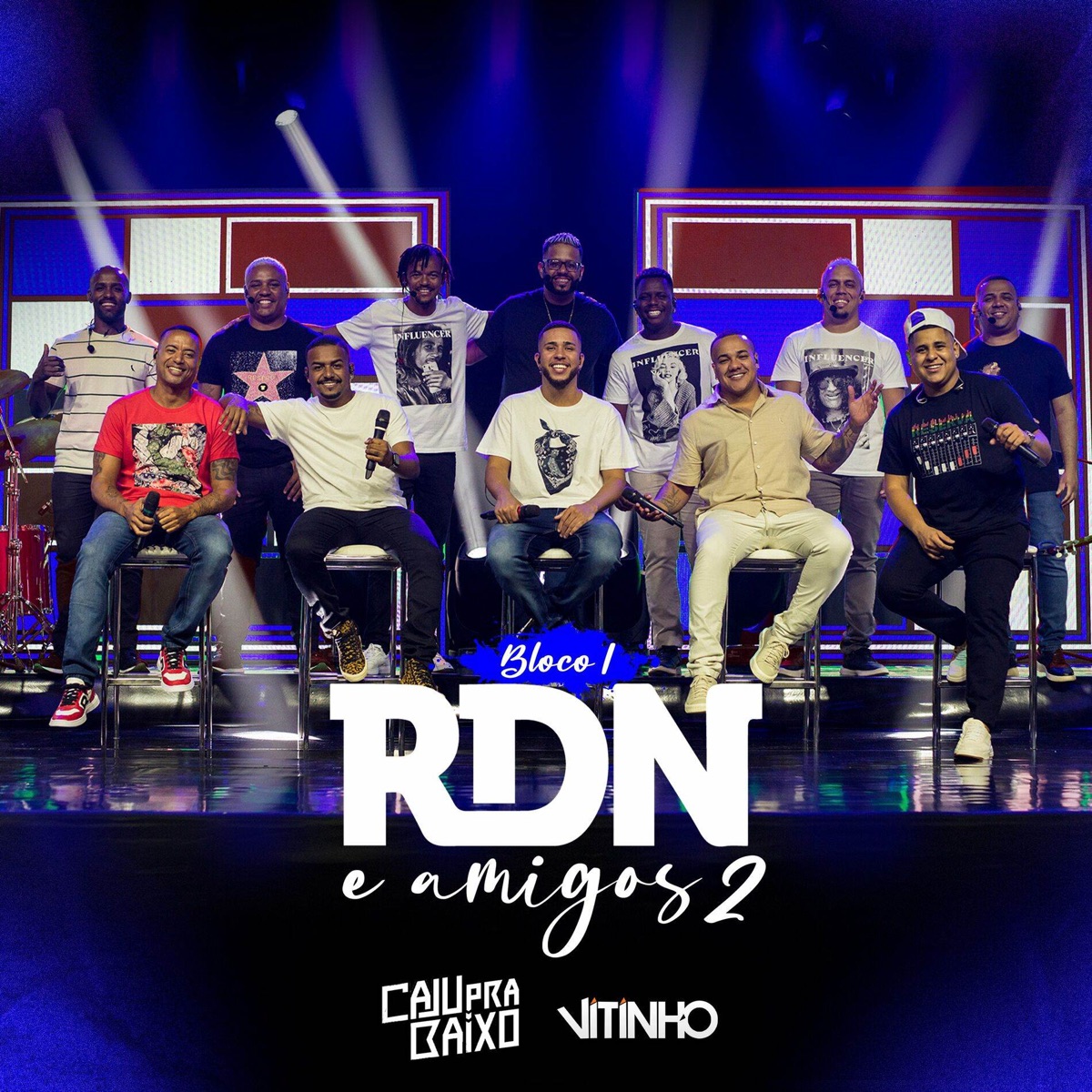 RDN e Amigos 2, Bloco 1 - EP by RDN, Vitinho & Caju Pra Baixo album cover