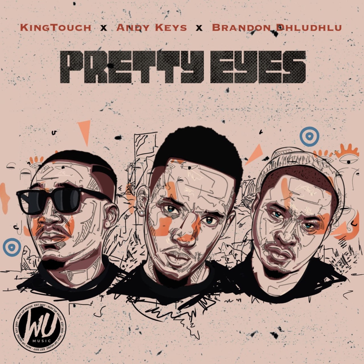 Pretty Eyes - Single by KingTouch, Andy Keys & Brandon Dhludhlu album cover