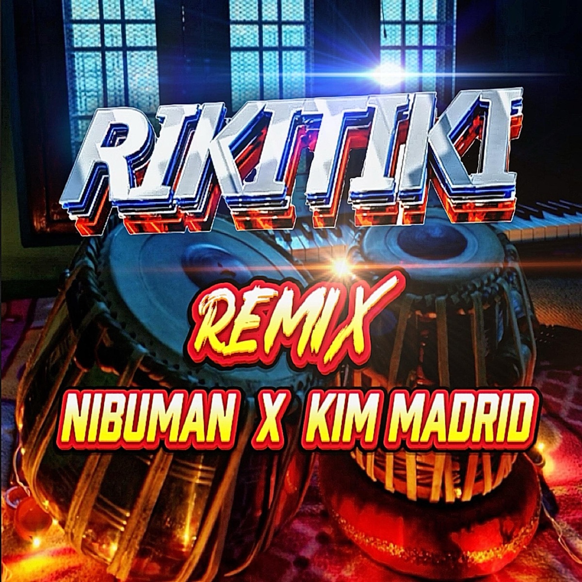 RIKITIKI REMIX (feat. Kim Madrid) - Single by Nibuman album cover