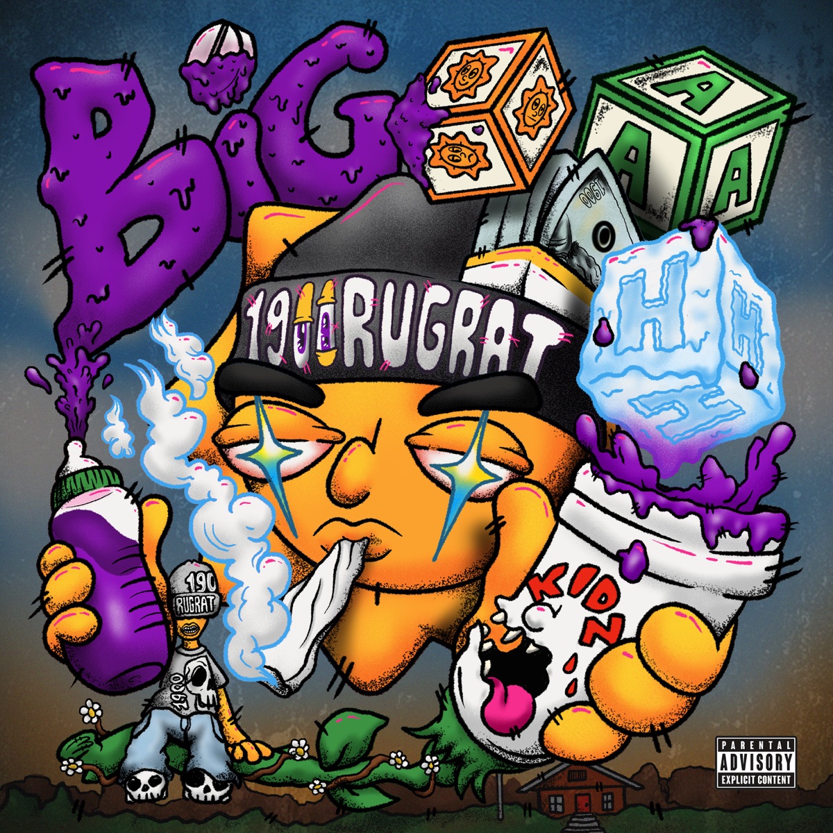 Big Ah Kidz by 1900Rugrat album cover