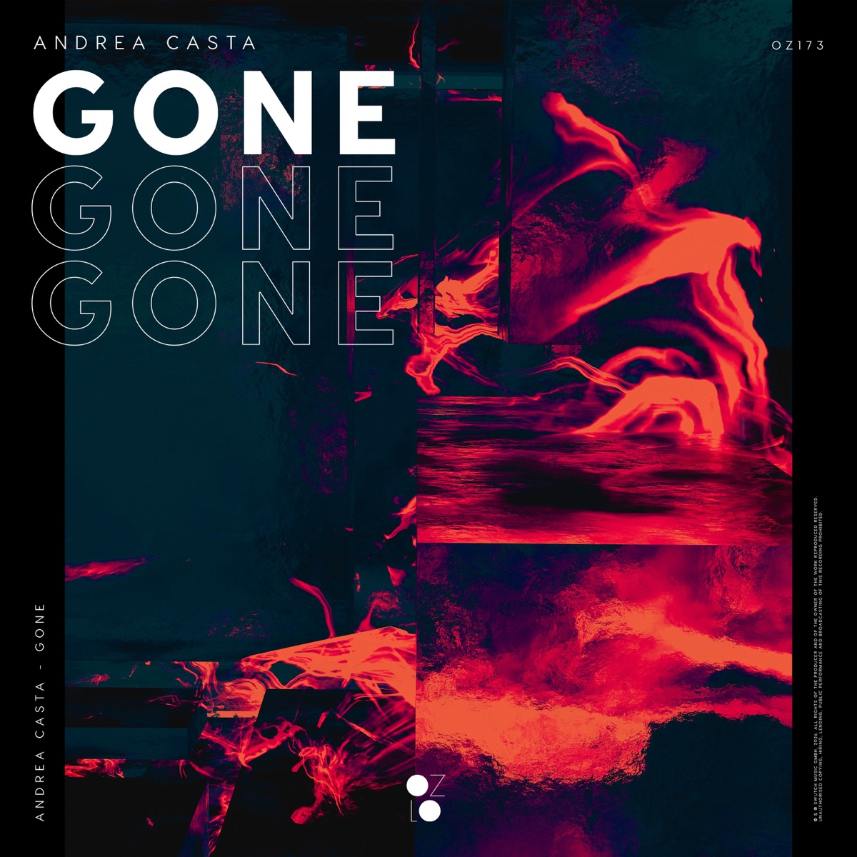 Gone - Single by Andrea Casta album cover
