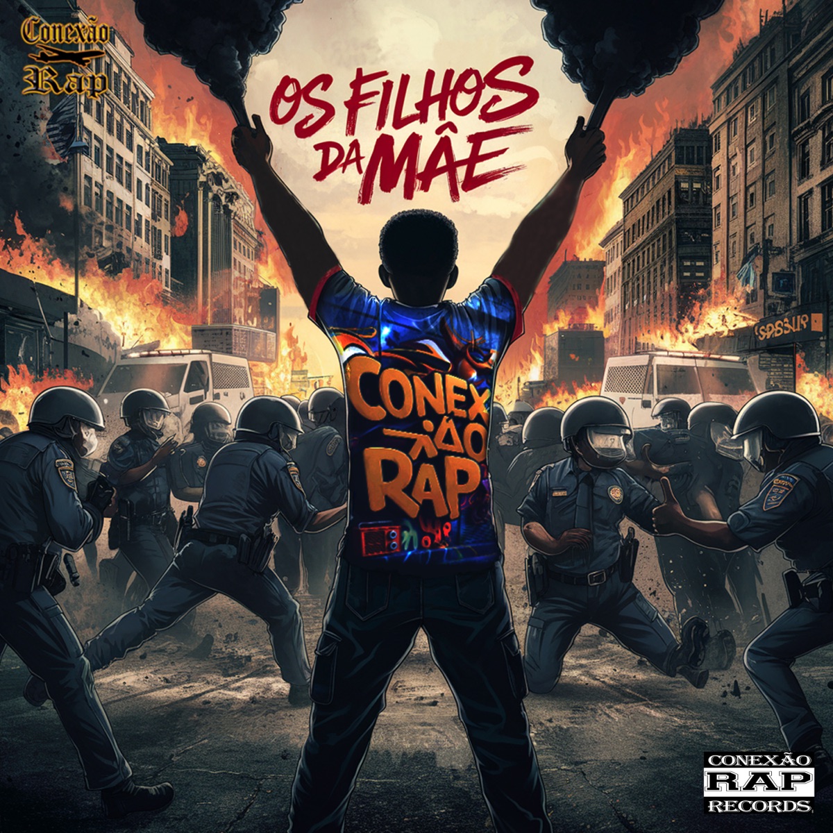 Os Filhos da Mãe - Single by mc Bóda, Chapa Halls 227, Fiuza 55, Didi SoulRap & T-Dog album cover