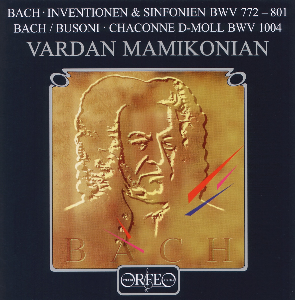 Bach: Inventionen und Sinfonien by Vardan Mamikonian album cover