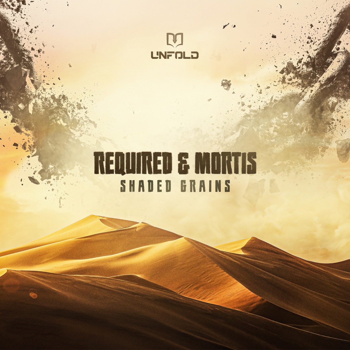 Shaded Grains - Single by Required & Mortis album cover