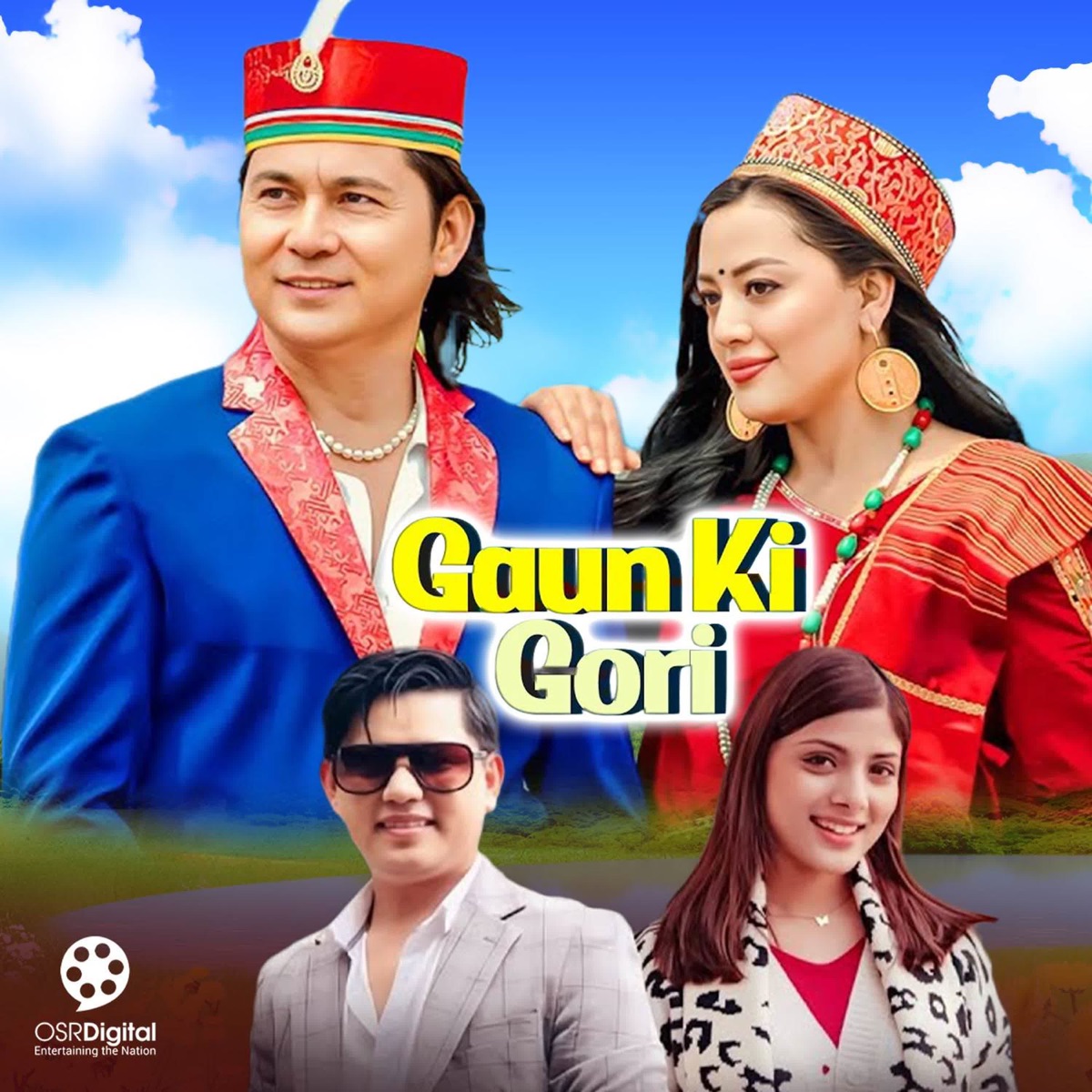 Gaun Ki Gori - Single by Asmita Adhikari & Bishwo Dong album cover