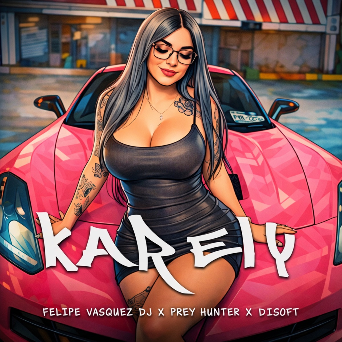 Karely - Single by Felipe Vasquez Dj, Prey Hunter & Disoft album cover