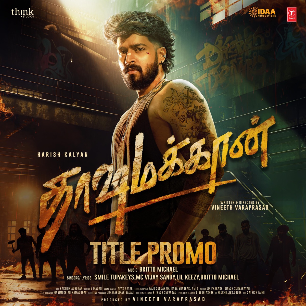 Dashamakan - Title Promo (TAMIL) - Single by Britto Michael, Smile Tupakeys, Mc Vijay Sandy & Lil Keezy album cover