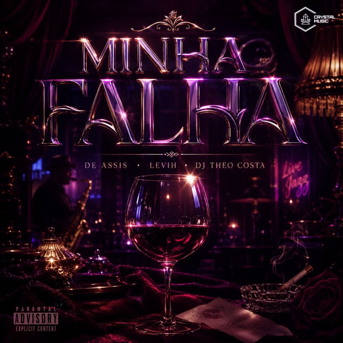 Minha Falha - Single by DJ Theo Costa, de Assis & Levih album cover