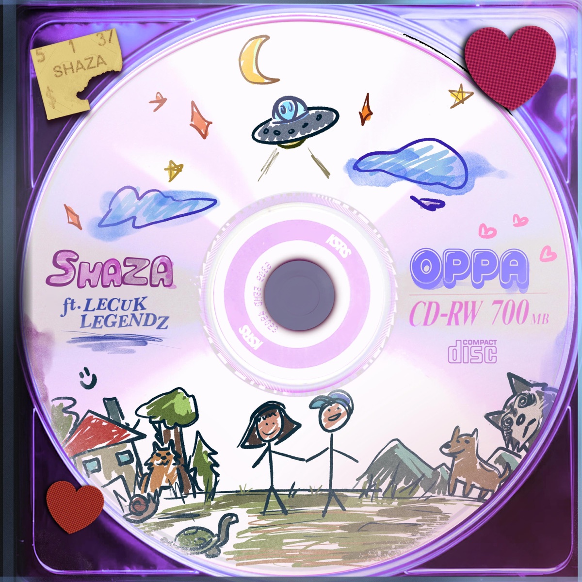 Oppa (feat. Lecuk Legendz) - Single by Shaza album cover