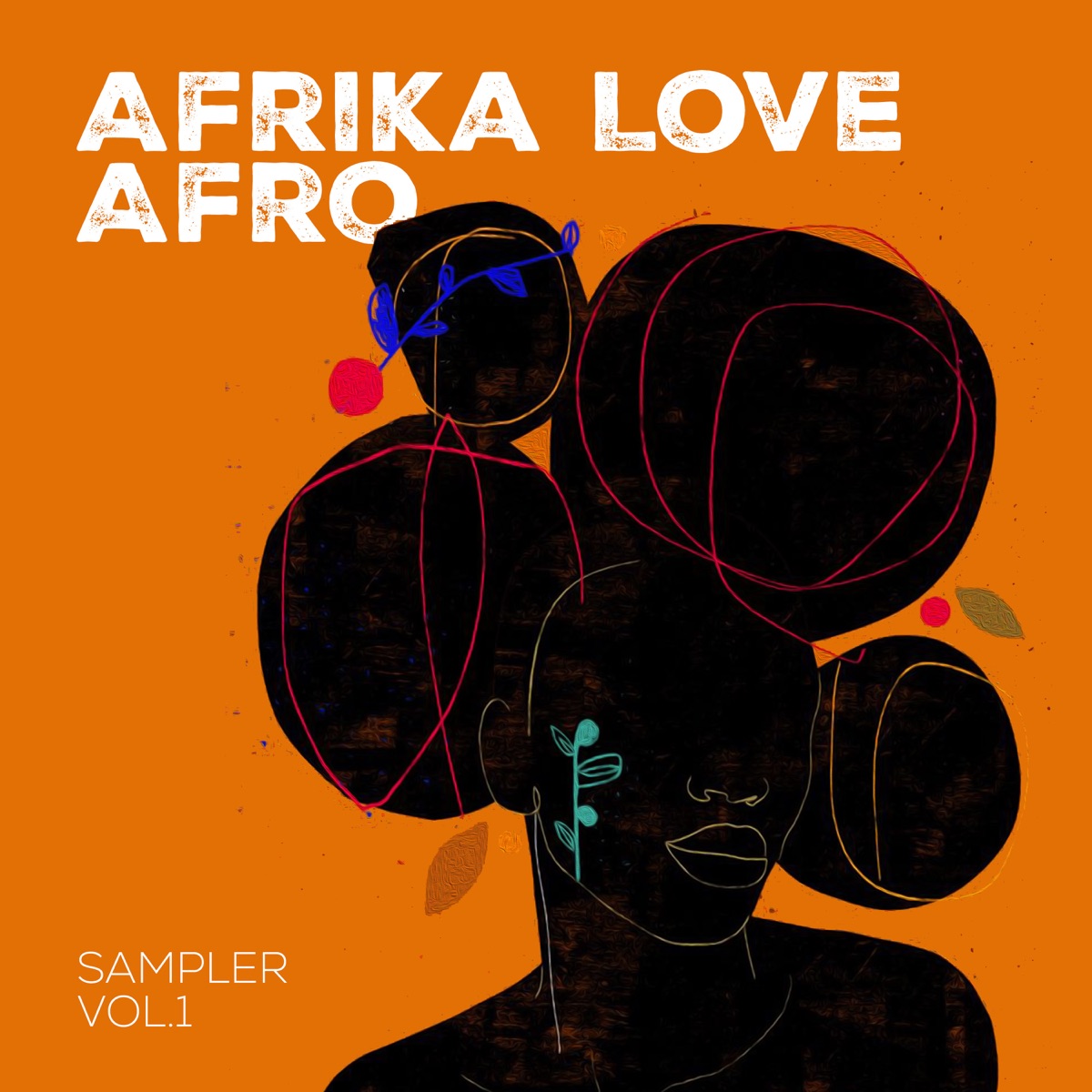 Afrika Love Afro - Sampler Vol 1 - EP by Echo Deep, Dj KCM, Native P & Kenny Guitar album cover