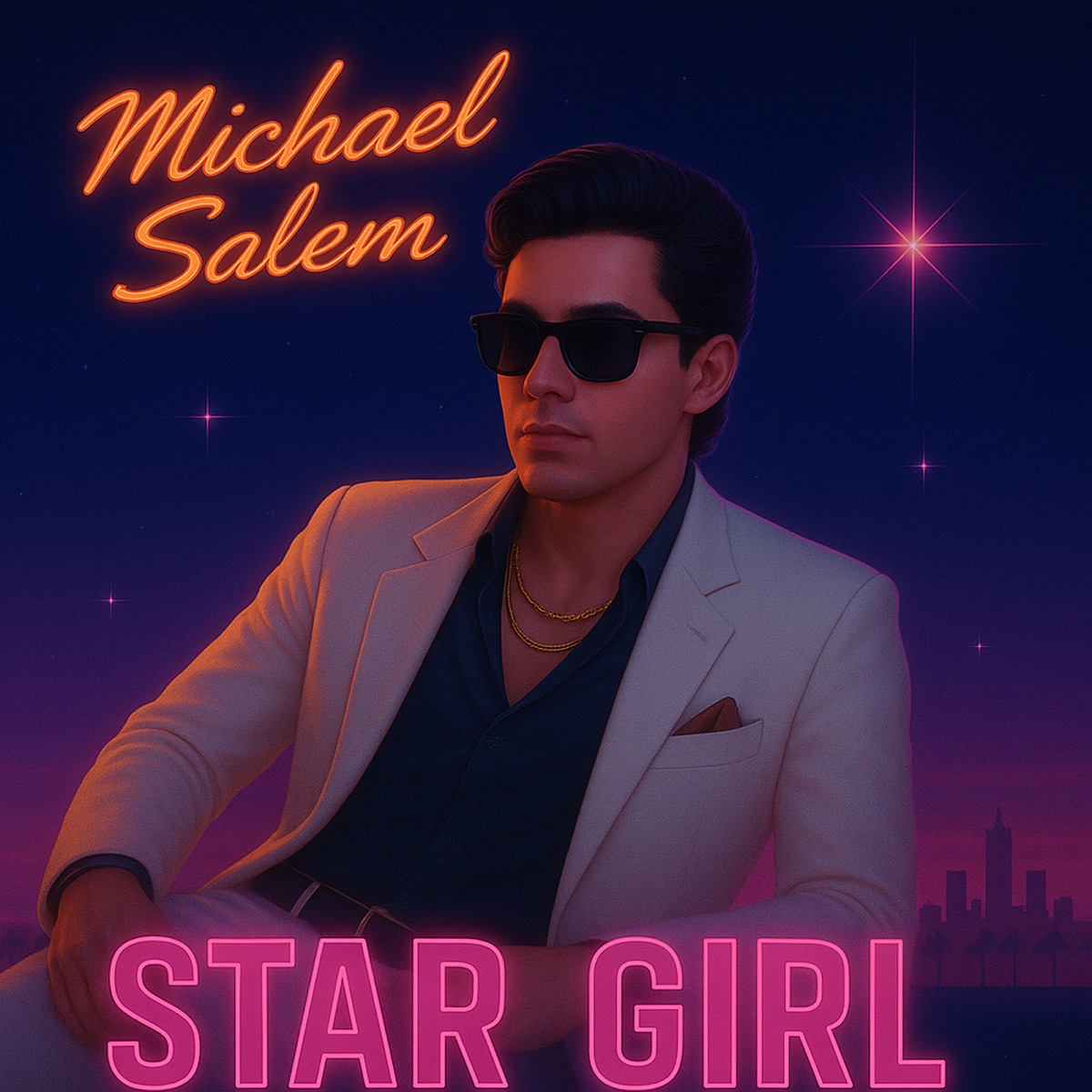 Star Girl - Single by Michael Salem album cover