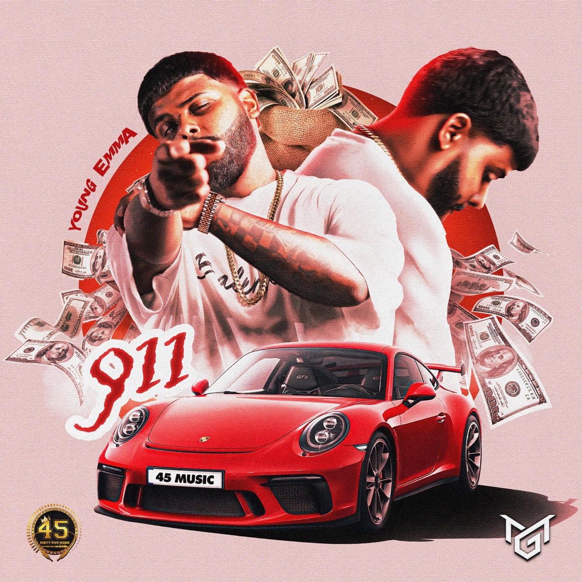 911 - Single by Young Emma album cover