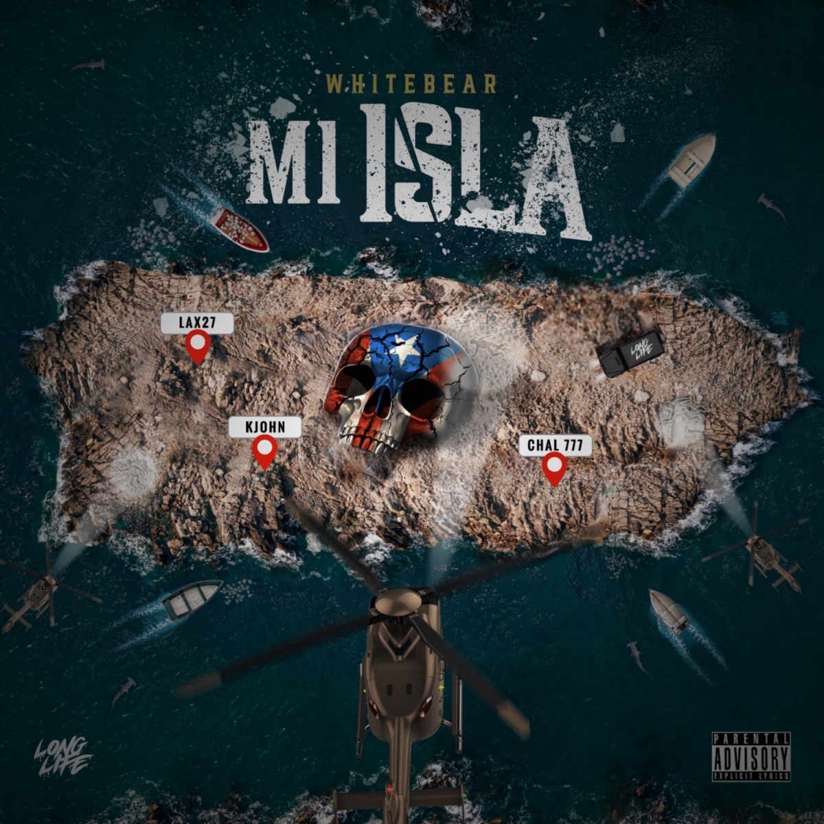 Mi Isla (feat. Chal 777) - Single by White Bear, K John & LA X27 album cover