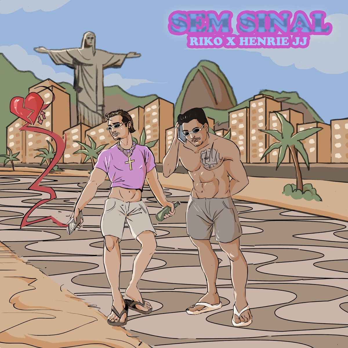 Sem Sinal - Single by Riko & HENRIE JJ album cover