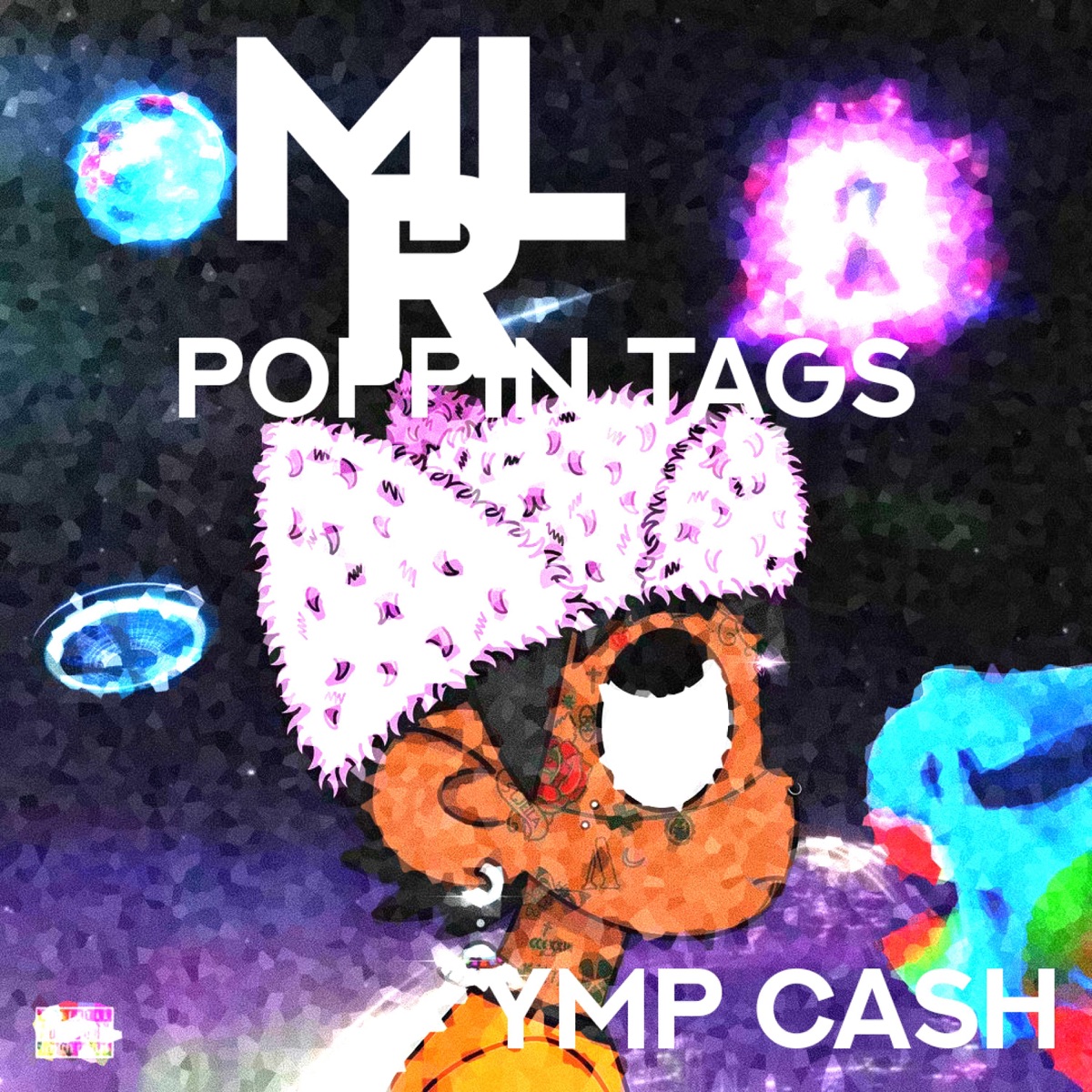 Poppin Tags (feat. Mark Lourence) - Single by YMP Cash album cover