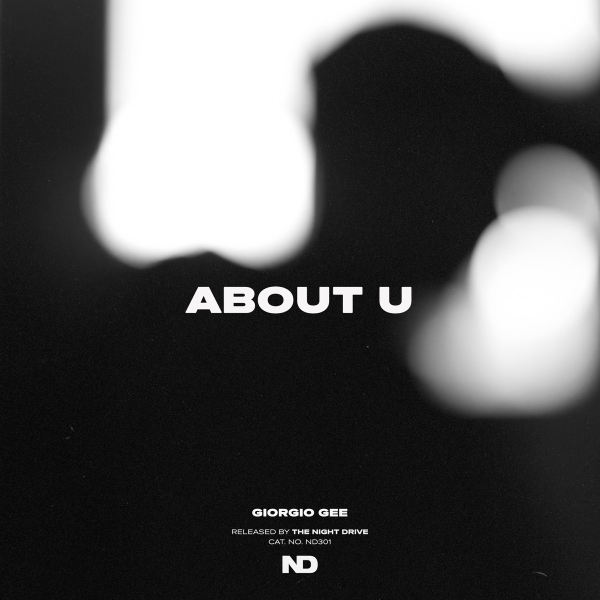 About U - Single by Giorgio Gee album cover