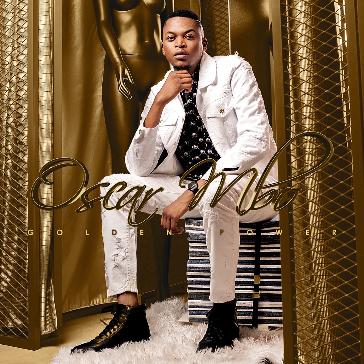 Golden Power by Oscar Mbo album cover