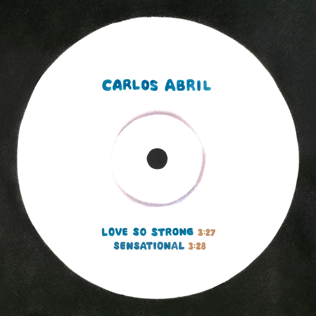 Love So Strong / Sensational - Single by Carlos Abril album cover