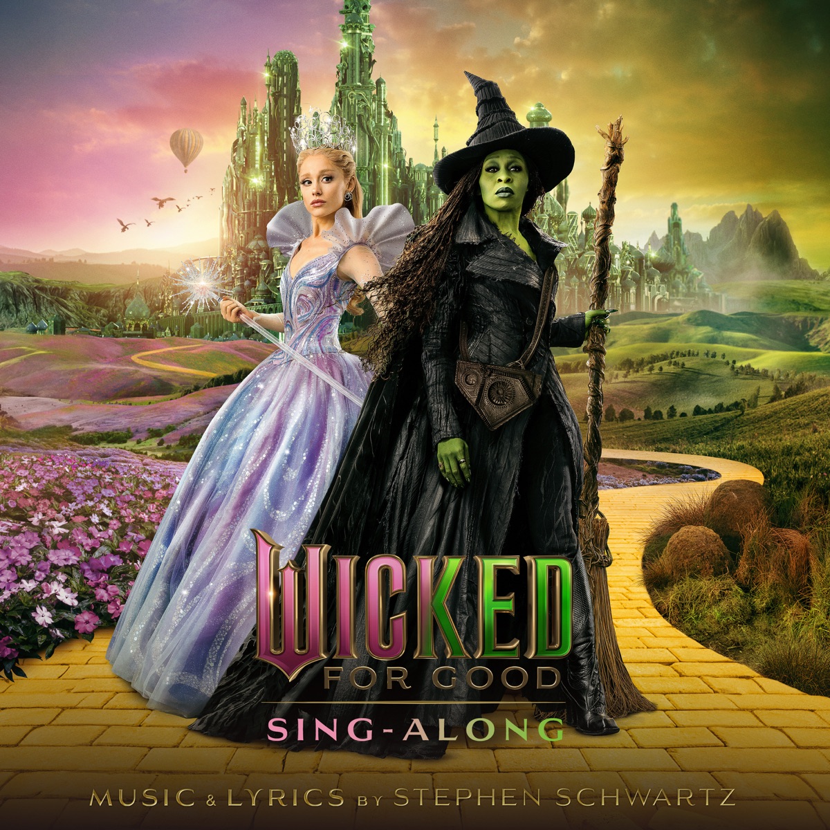 Wicked: For Good – The Soundtrack (Sing-Along) by Wicked Movie Cast & The Wicked Orchestra album cover