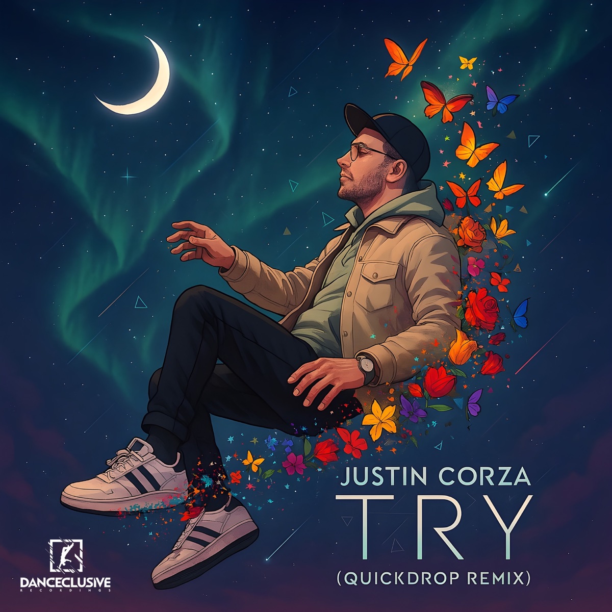 Try (Quickdrop Remix) - Single by Justin Corza album cover