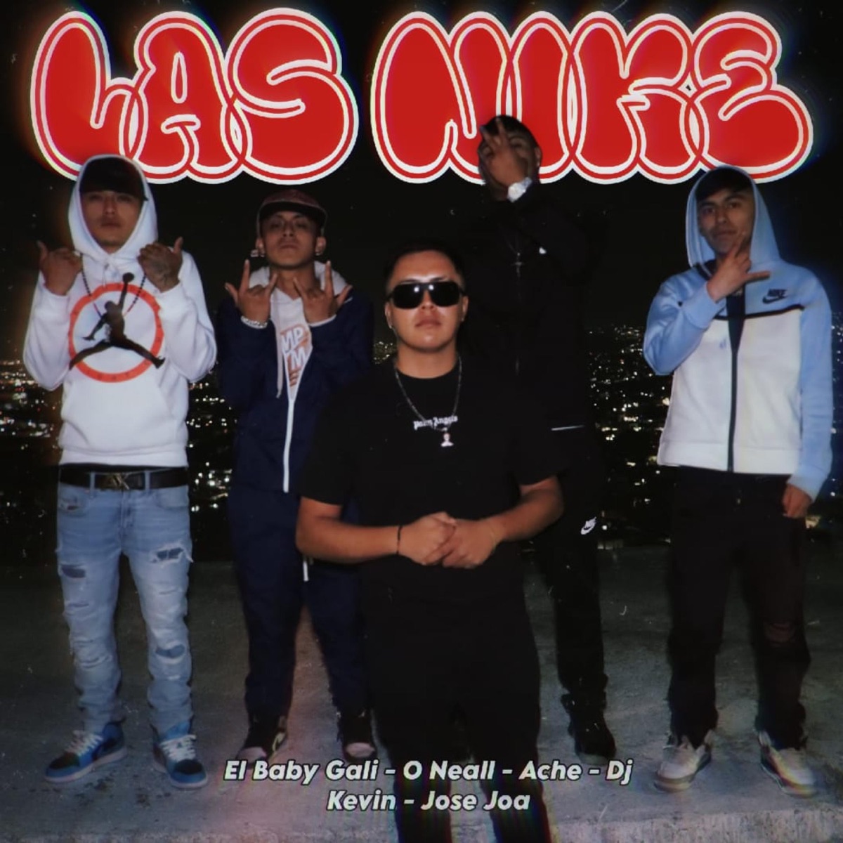 Las Nike (feat. El Baby Gali, O Neall, Ache & José Joa) - Single by Sandunga INC album cover