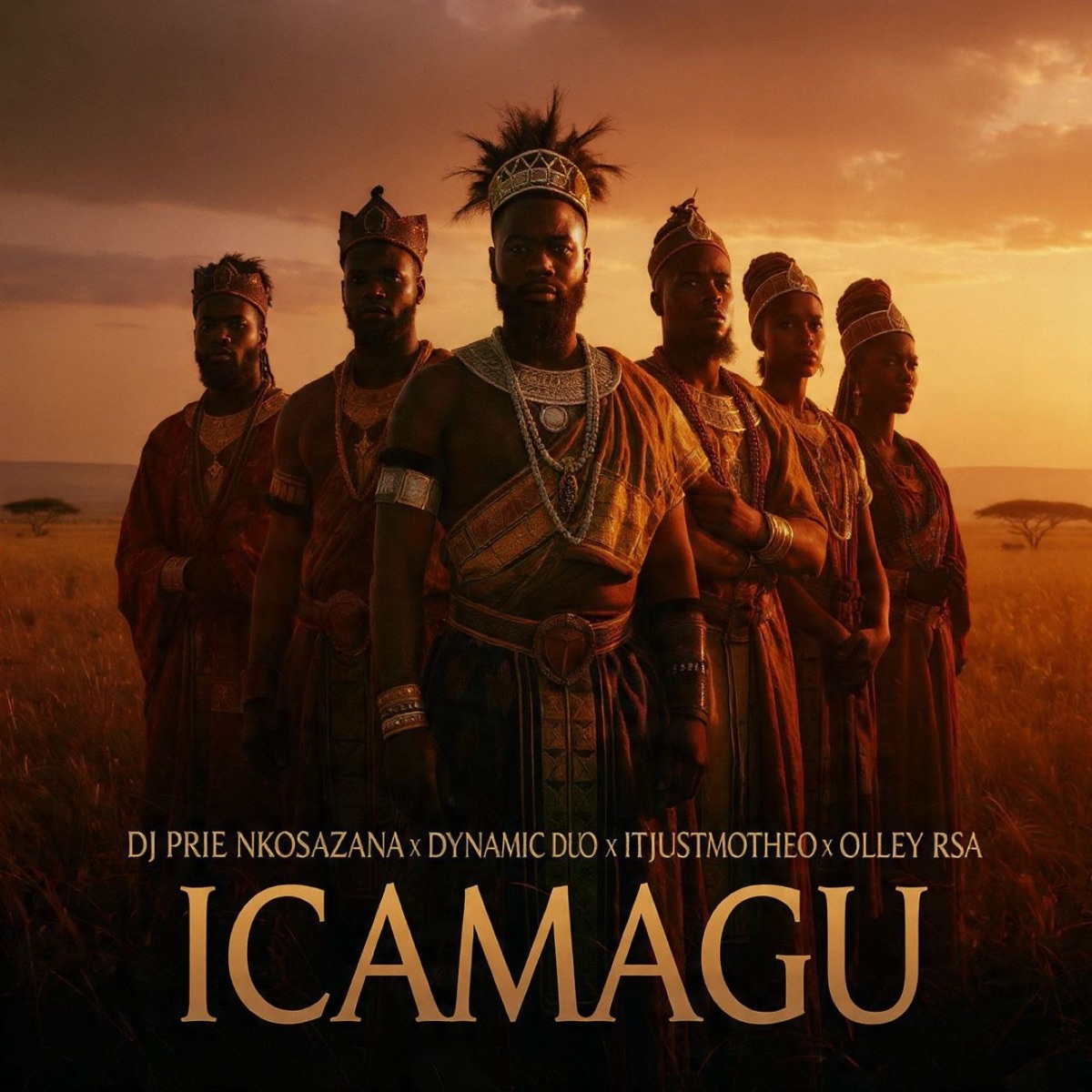 Icamagu - Single by DJ Prie Nkosazana, Dynamic Duo, Itjustmotheo & Olley RSA album cover