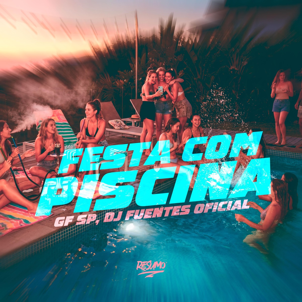 Festa Com Piscina - Single by Gf sp & DJ FUENTES OFICIAL album cover