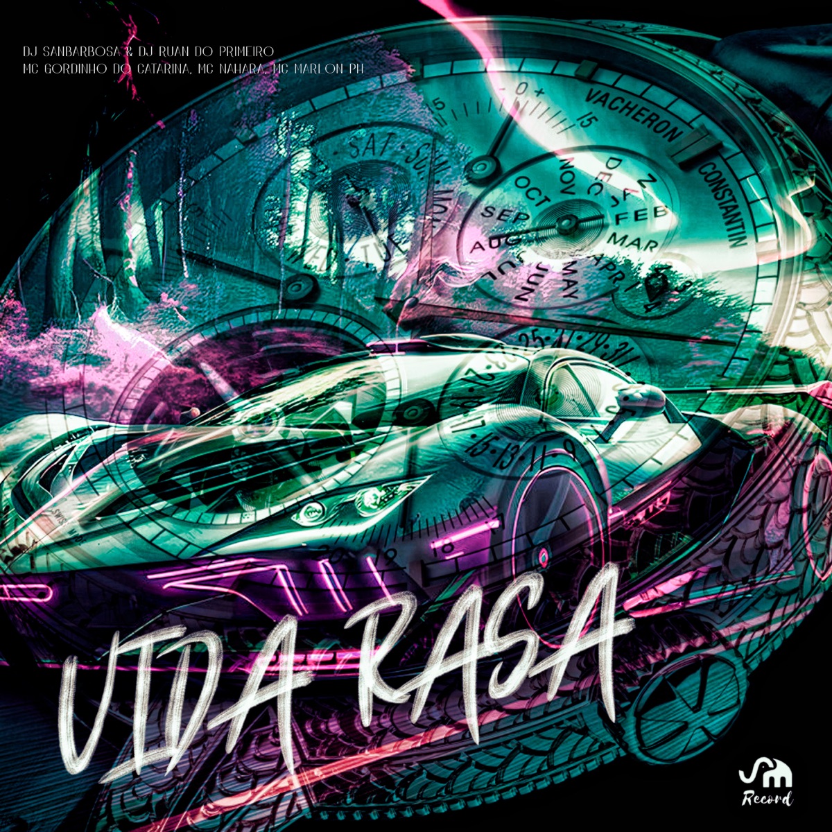 Vida Rasa (feat. MC Marlon PH, Mc Gordinho do Catarina & MC NAHARA) - Single by DJ SANBARBOSA & DJ Ruan do Primeiro album cover