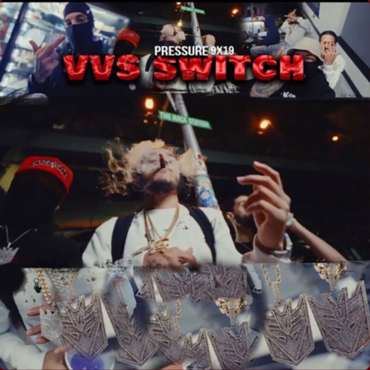 VVS Switch - Single by Pressure 9X19 album cover