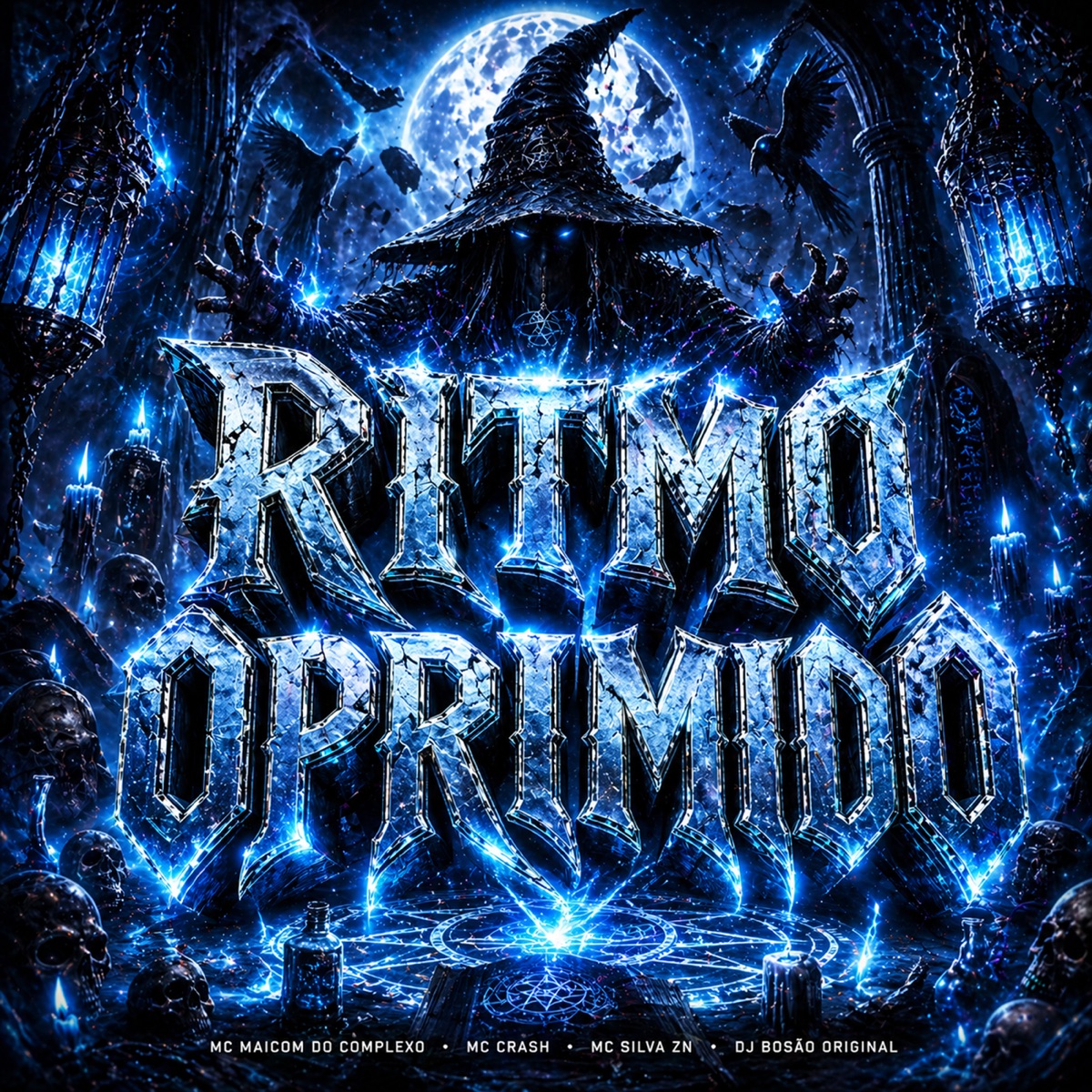 Ritmo Oprimido - Single by dj Bosão original, Mc Maicom do Complexo, Mc Crash & MC SILVA ZN album cover