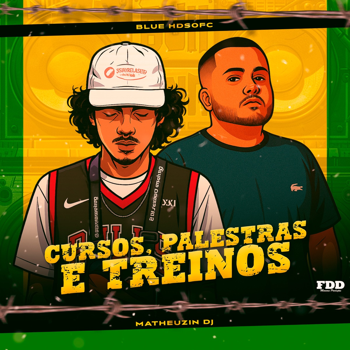 Cursos, Palestras e Treinos - Single by Matheuzin DJ, Hdsofc & Blue album cover
