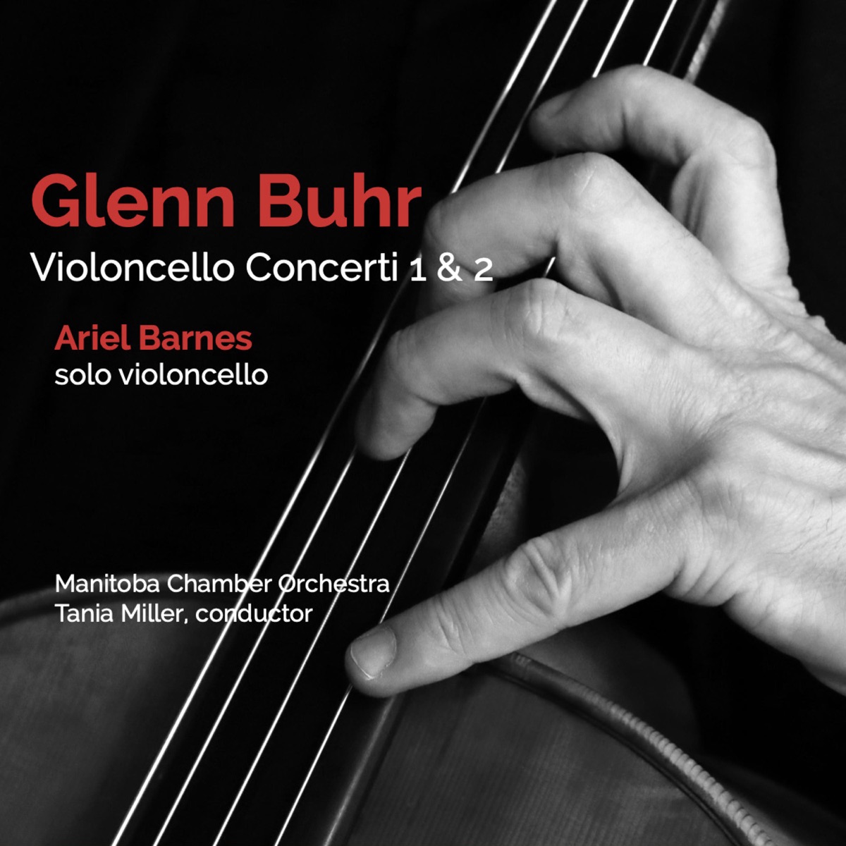 Violoncello Concerti 1 & 2 (feat. Ariel Barnes) by Glenn Buhr album cover