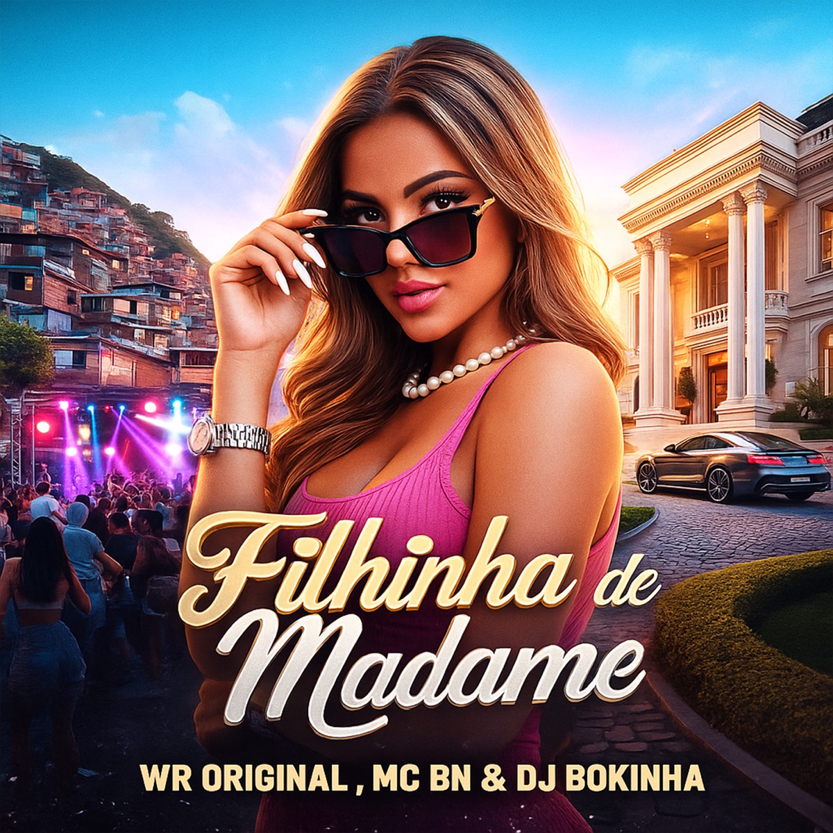 Filhinha de Madame - Single by WR ORIGINAL & MC BN album cover